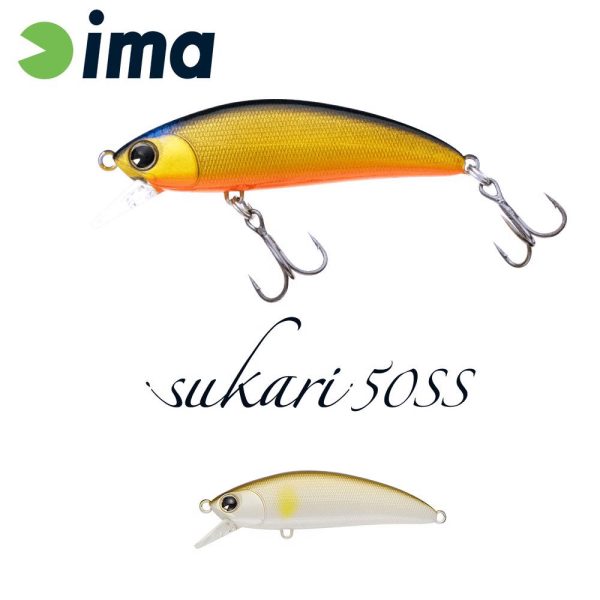Ima Sukari 50SS 5cm 5gr 117 Pearl Ayu Wobbler