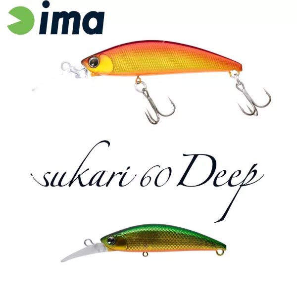 Ima Sukari 60 Deep 6cm 8gr 003 Aquamarine Wobbler