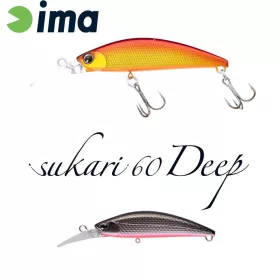 Ima Sukari 60 Deep 6cm 8gr 006 Silver Back Wobbler