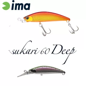 Ima Sukari 60 Deep 6cm 8gr 017 Rainbow Trout Wobbler