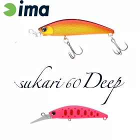 Ima Sukari 60 Deep 6cm 8gr 018 Pink Yamame Wobbler