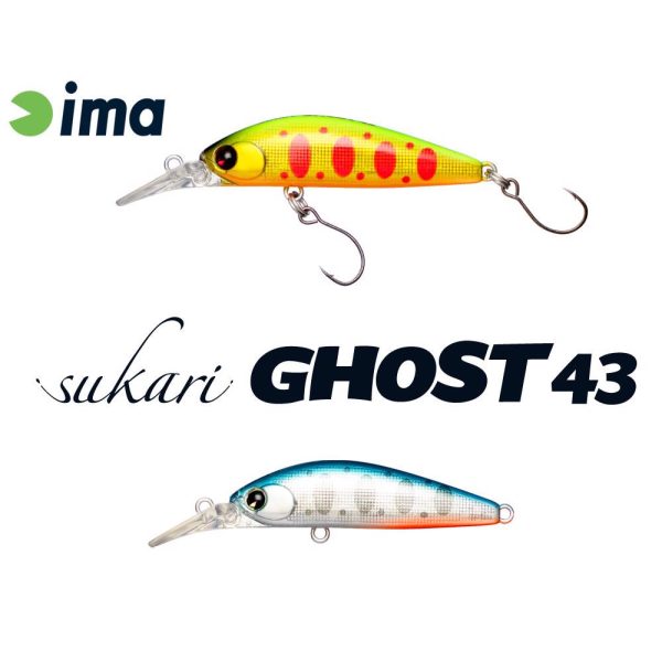 Ima Sukari Ghost 43SU 4.3cm 2.4gr 012 Aosey Yamame Wobbler