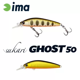 Ima Sukari Ghost 50SU 5cm 3.2gr 002 Gold Black Wobbler