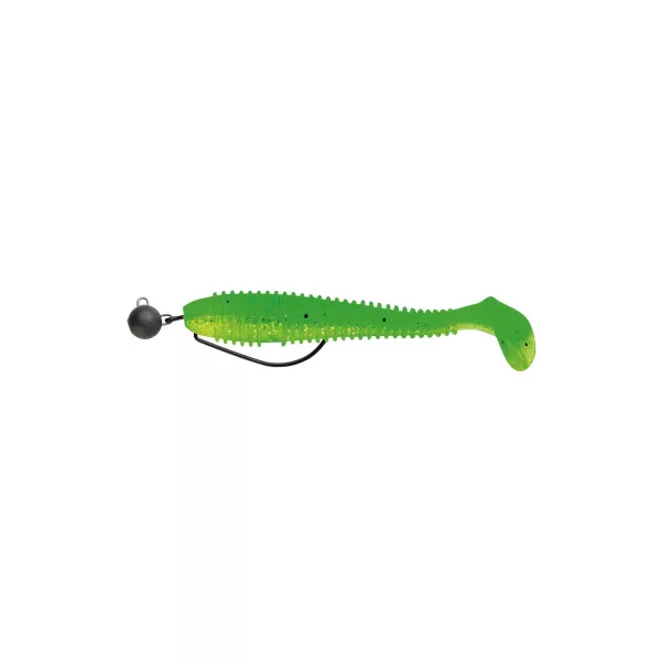 Swimy Cheburashka Galfion Fat Shad Rig Soft lure K014 120mm - 10gr - Ready Rig - Cheburashka lead - Pre-rigged