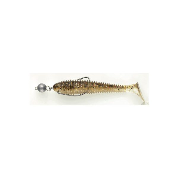 Swimy Cheburashka Galfion Fat Shad Rig Soft lure K050 120mm - 10gr - Ready Rig - Cheburashka lead - Pre-rigged
