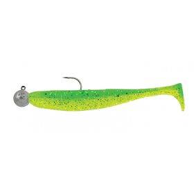   SWIMY Pompei Shad with jig head Soft Lure K014 75mm - 5gr - Ready Rig