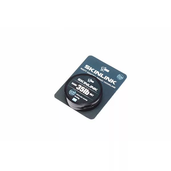 Nash SkinLink Semi-Stiff 35lb Silt Hooklink Grey