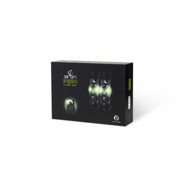 Nash Siren R3+ Presentation Set 2 Rod Electric Fishfinder Set