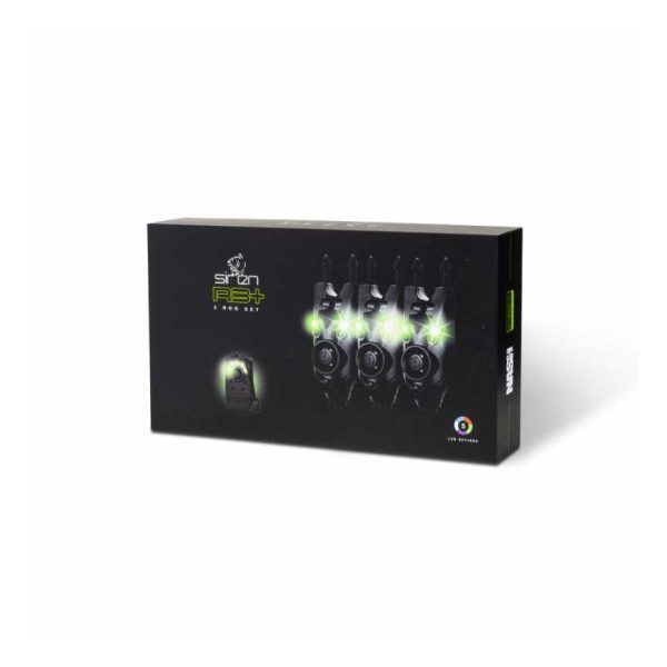 Nash Siren R3+ Presentation Set 3 Rod Electric Fishfinder Set