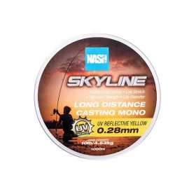 Nash Skyline Mono UV Yellow 0,28mm 1000m Monofil Mainline