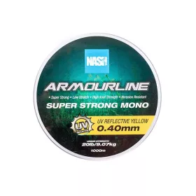 Nash Armourline UV Yellow 0,40mm 1000m Monofil Mainline