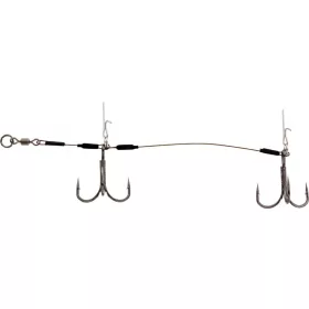   WESTIN Add-It Double Stinger 1x7 40.8kg 12cm #1/0 2pcs Stinger rig