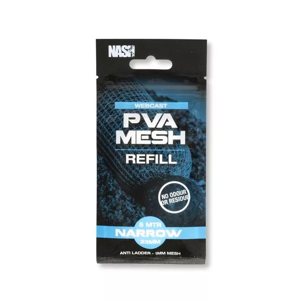 Nash Webcast PVA Refill Mesh Narrow 23mmx5m