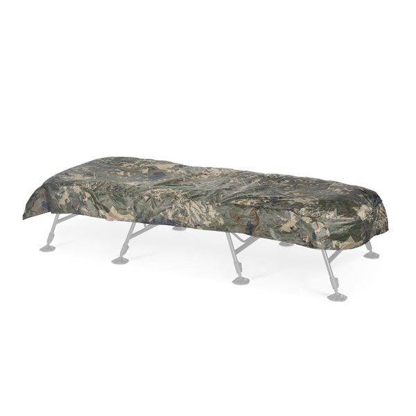 Nash Indulgence Waterproof Bedchair Wide Chair and Bed Rail