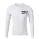 TackleBait Logo Long Sleeve T-Shirt White L