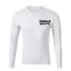 TackleBait Logoed Long Sleeve T-Shirt White M