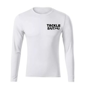 TackleBait Logo Long Sleeve T-Shirt White S