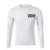 TackleBait Logoed Long Sleeve T-Shirt White 3XL