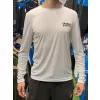 TackleBait Logoed Long Sleeve T-Shirt White 4XL