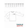 TackleBait Logoed Long Sleeve T-Shirt White 4XL