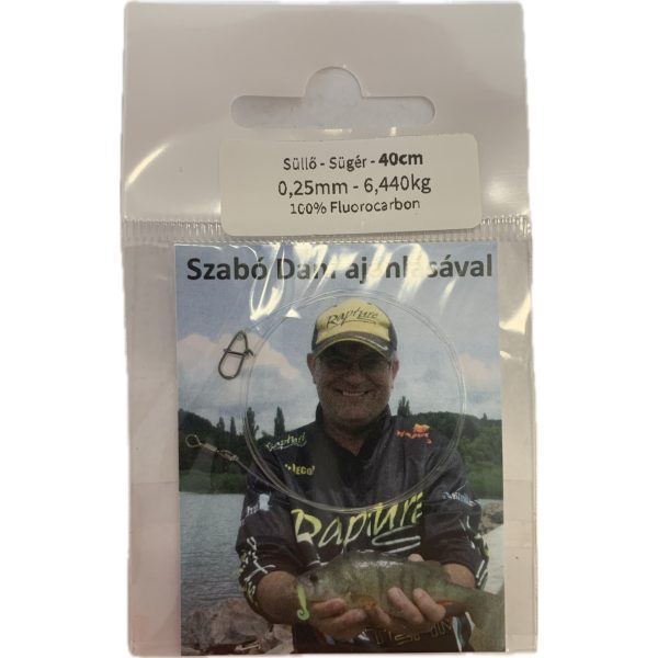 Dani Fluorocarbon Leader Zander-Perch 0,25mm 6,440kg 40cm