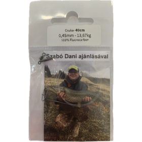 Dani Fluorocarbon Leader Pike 0,45mm 13,670kg 40cm