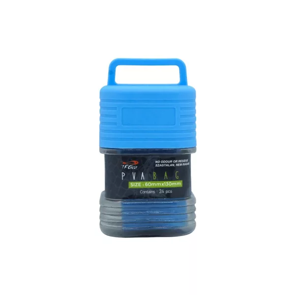 TF Gear PVA Bag Kit PVA Bag with Filler M 60x130mm 24pcs