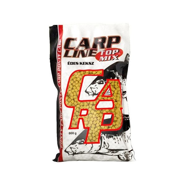 Top Mix Carp Line Sweet Biscuit Feeding pellets 800gr