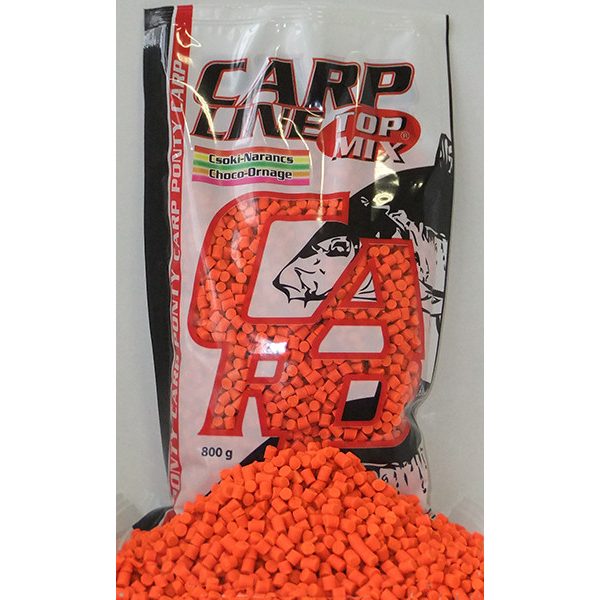 Top Mix Carp Line Chocolate-Orange Fluoro Feeding pellets 800gr