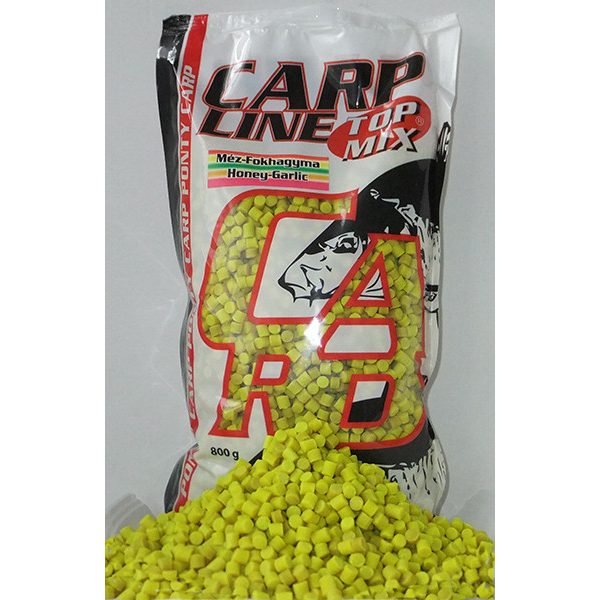Top Mix Carp Line Honey Garlic Fluoro Feeding pellets 800gr