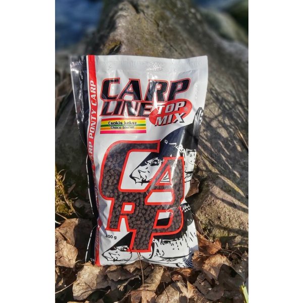 Top Mix Carp Line Chocolate Biscuit Fluoro Feeding pellets 800gr