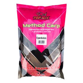 TOP MIX Method Carp Strawberry Cream Groundbait 1000g