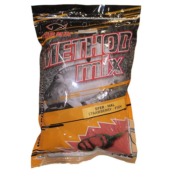Top Mix Method Mix Strawberry-Fish Groundbait 850gr