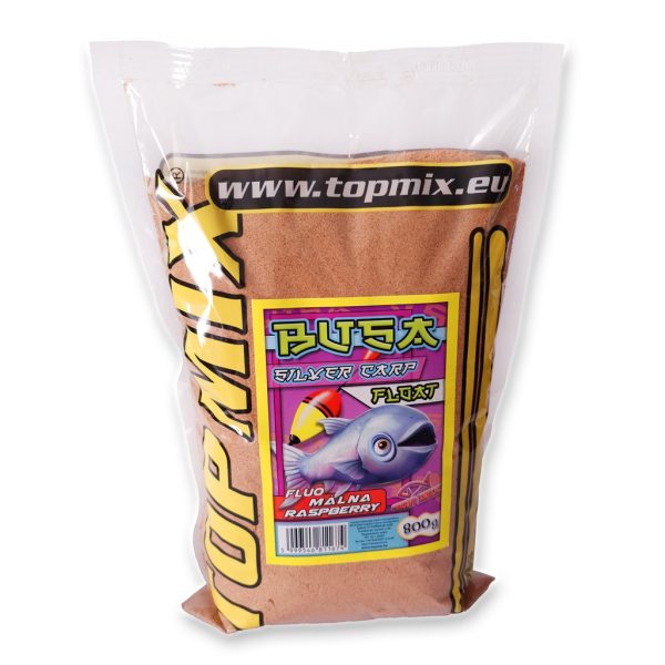 Top Mix Busa Float Fluo Raspberry Groundbait 800gr