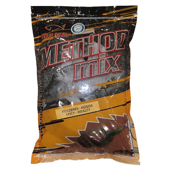 Top Mix Method Mix Spicy-Meaty Groundbait 850gr