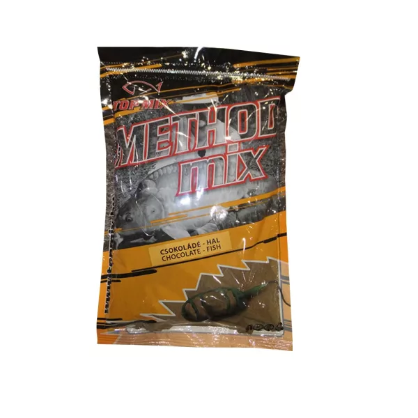 Top Mix Method Mix Chocolate-Fish Groundbait 850gr