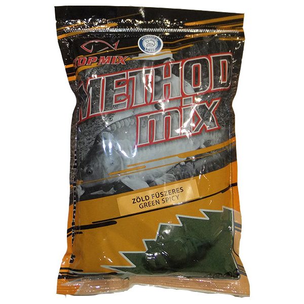 Top Mix Method Mix Green Spicy Groundbait 850gr