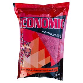 Top Mix Economic Strawberry-Raspberry Groundbait 850gr
