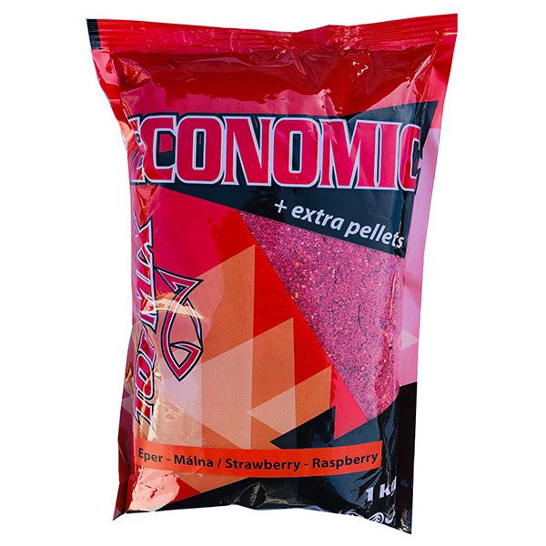 Top Mix Economic Strawberry-Raspberry Groundbait 850gr