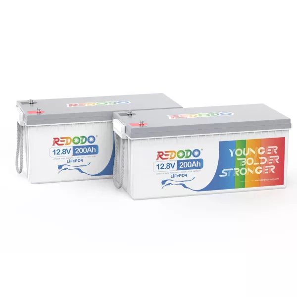 Redodo LiFePO4 12V 200Ah 2.56kWh Battery
