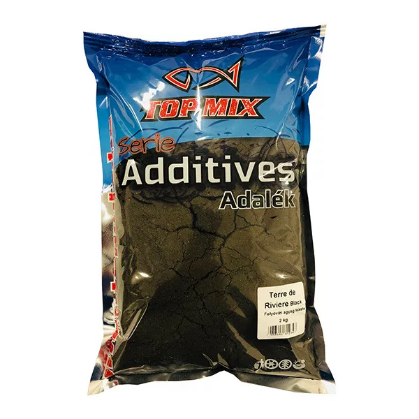 Top Mix Terre De Riviere Black River Clay Black 2kg