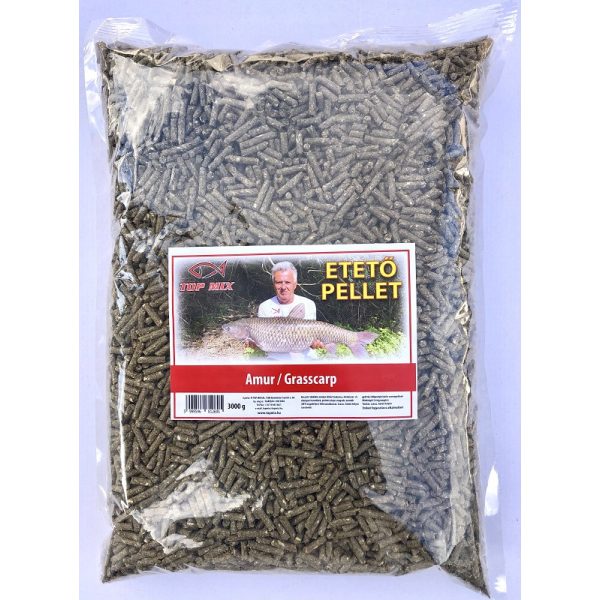 Top Mix Feeding Pellet Amur Feeding Pellet 3kg