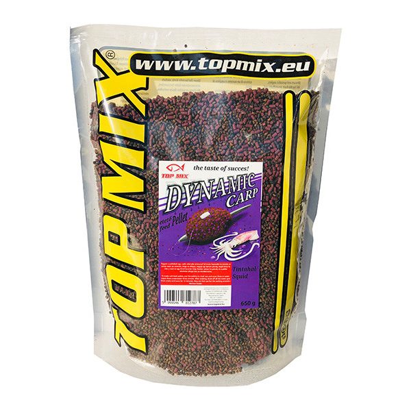 Top MIx Dynamic Carp feeding pellet, Squid 800g