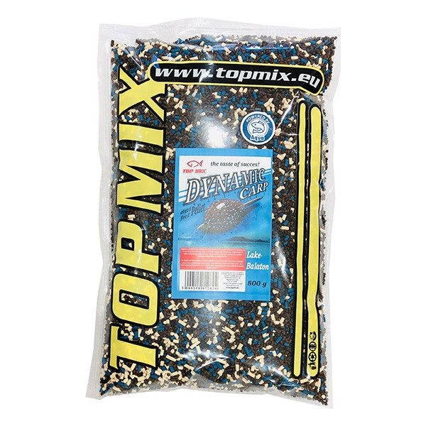 Top Mix Lake Balaton Garlic Almond Dynamic Carp Feeding pellet 800gr