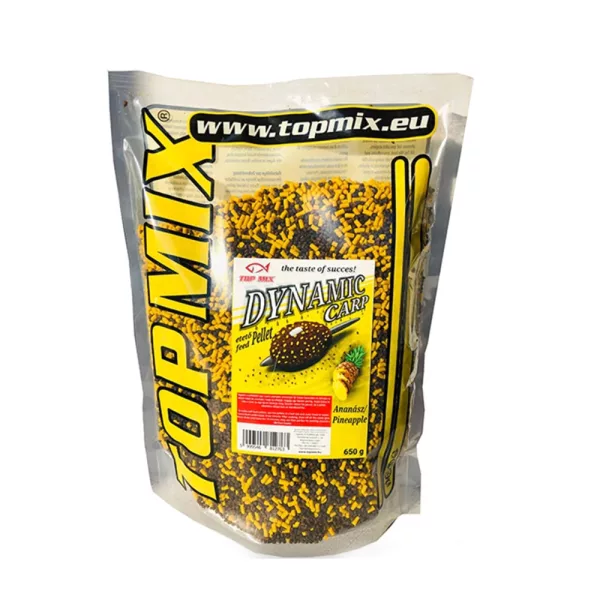 Top Mix Dynamic Big Carp 4mm Pineapple Feed Pellet 800gr