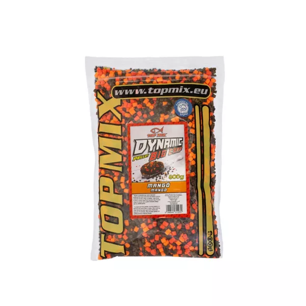 Top Mix Dynamic Big Carp 4mm Mango Feed Pellet 800gr