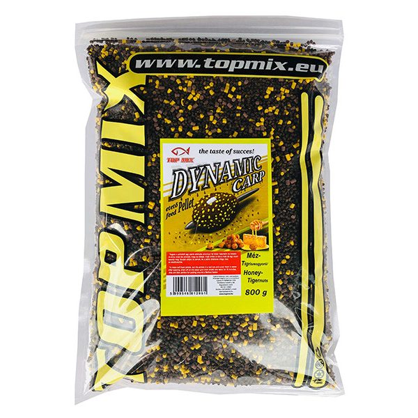 Top MIx Dynamic Carp feeding pellets - Honey, Tiger Nut