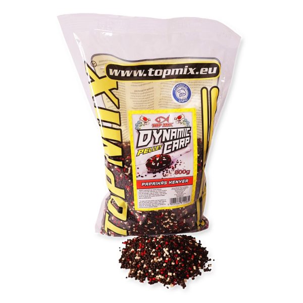 Top Mix Dynamic Carp Paprika Bread Feeding pellet 800gr