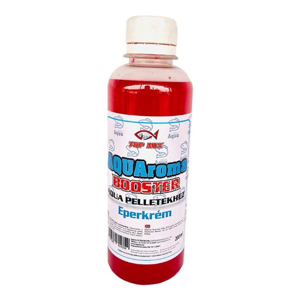 Top Mix Aqua Booster Strawberry Cream Liquid Flavour 250ml