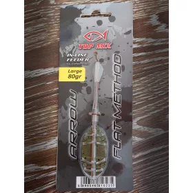 Top Mix L 80gr Arrow Flat Method Feeder Basket